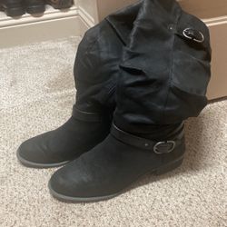 Black Boot 9.5