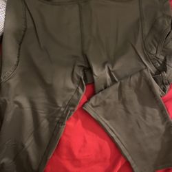 Olive Green Yoga Pants