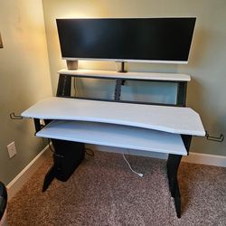 Computer Desk And Monitor