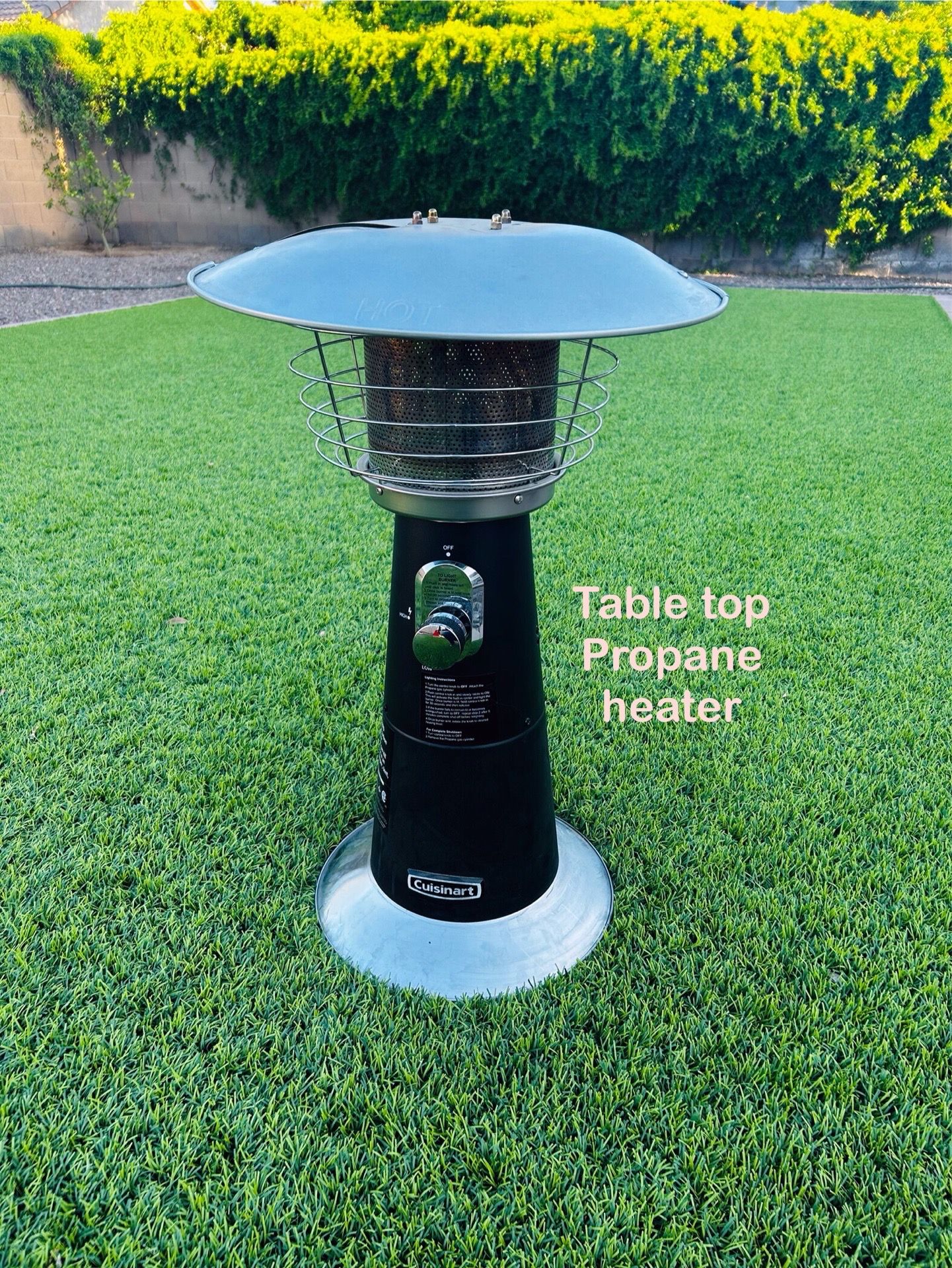 Table Top Propane Heater (portable) camping