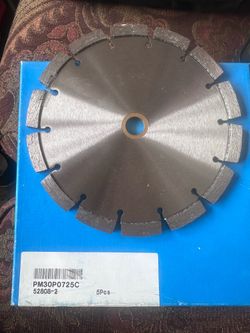 Blades and cutting wheels for cutting concrete