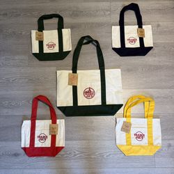 New Trader Joe’s Mini Canvas Tote Bags Bundle 