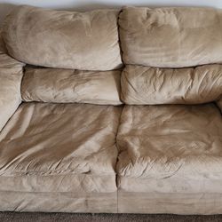 Microsuede Sofa / Loveseat