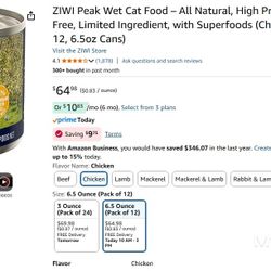Ziwi Peak Wet Cat Food