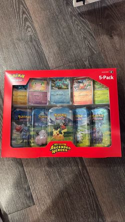 Pokemon Ascended Hero’s mini tin collection
