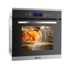 24 in. Single Electric Wall Oven With Convection and Touch Panel in Black. 💰299$