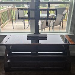TV Stand With Mount and Soundbar Stand