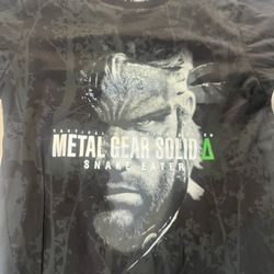 Metal Gear Solid Shirt Size L