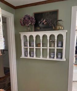 Arched Kitchen Wall Shelf