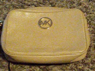 Micheal Kors Camel Leather Crossbag