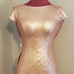 Long sequins Evening dress