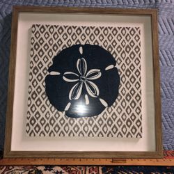 Contemporary Art Framed Under Glass