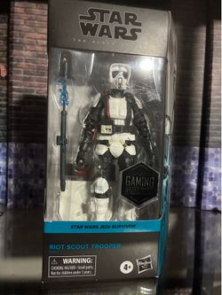 Star Wars Black Series Riot Scout Trooper