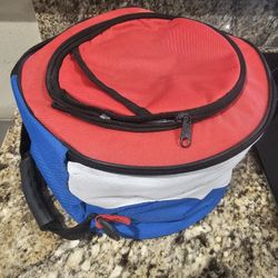 New Compact 10" Barbecue / BBQ Grill And Cooler Combo