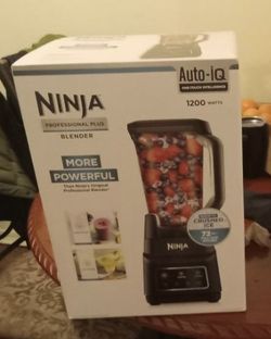 Ninja Professional Blender With Auto IQ 1200 Watts NEW 