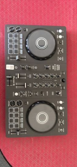 Pioneer DJ Board and podcast mics