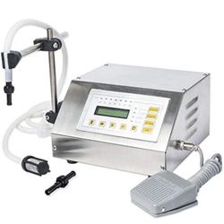 Liquid Filling Machine Pump Numerical Filler Digital Control Drink Water 5ml to 3500ml GFK160 (Machine with One Extra 4mm