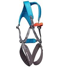 BLACK DIAMOND Kids' Momentum Safe Rock Climbing Harness, Indoor/Outdoor Blue Azul NEW IN BOX! 🎁