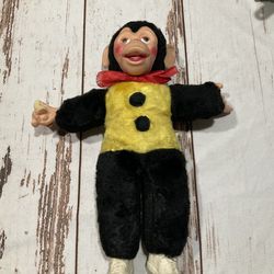 VINTAGE 1950 ZIPPY THE MONKEY MR BIM PLUSH DOLL BY COLUMBIA
