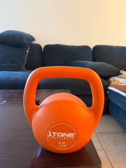 Tone Fitness 15 lb Kettlebell