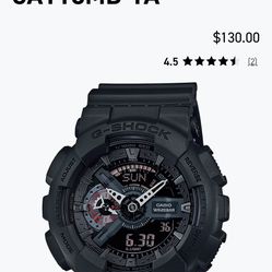 G Shock Watch 