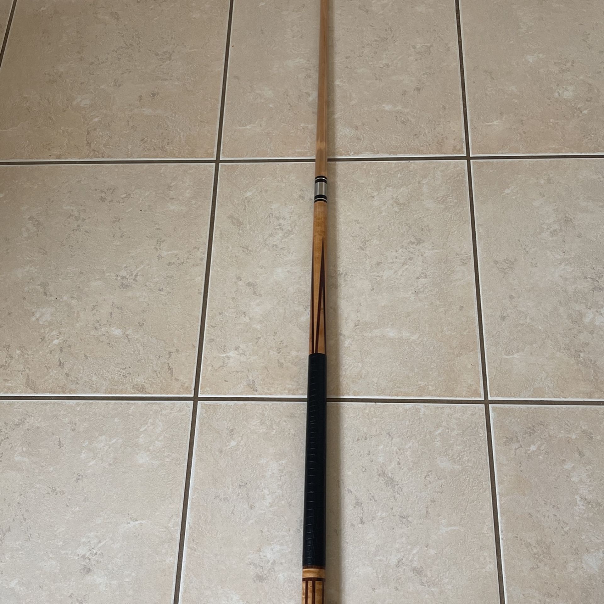 Vintage Jim Rempe pool cue stick