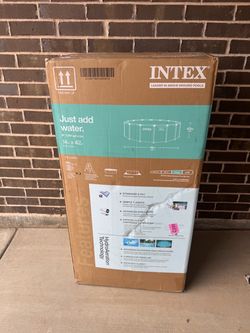 Brand New Intex above ground pool