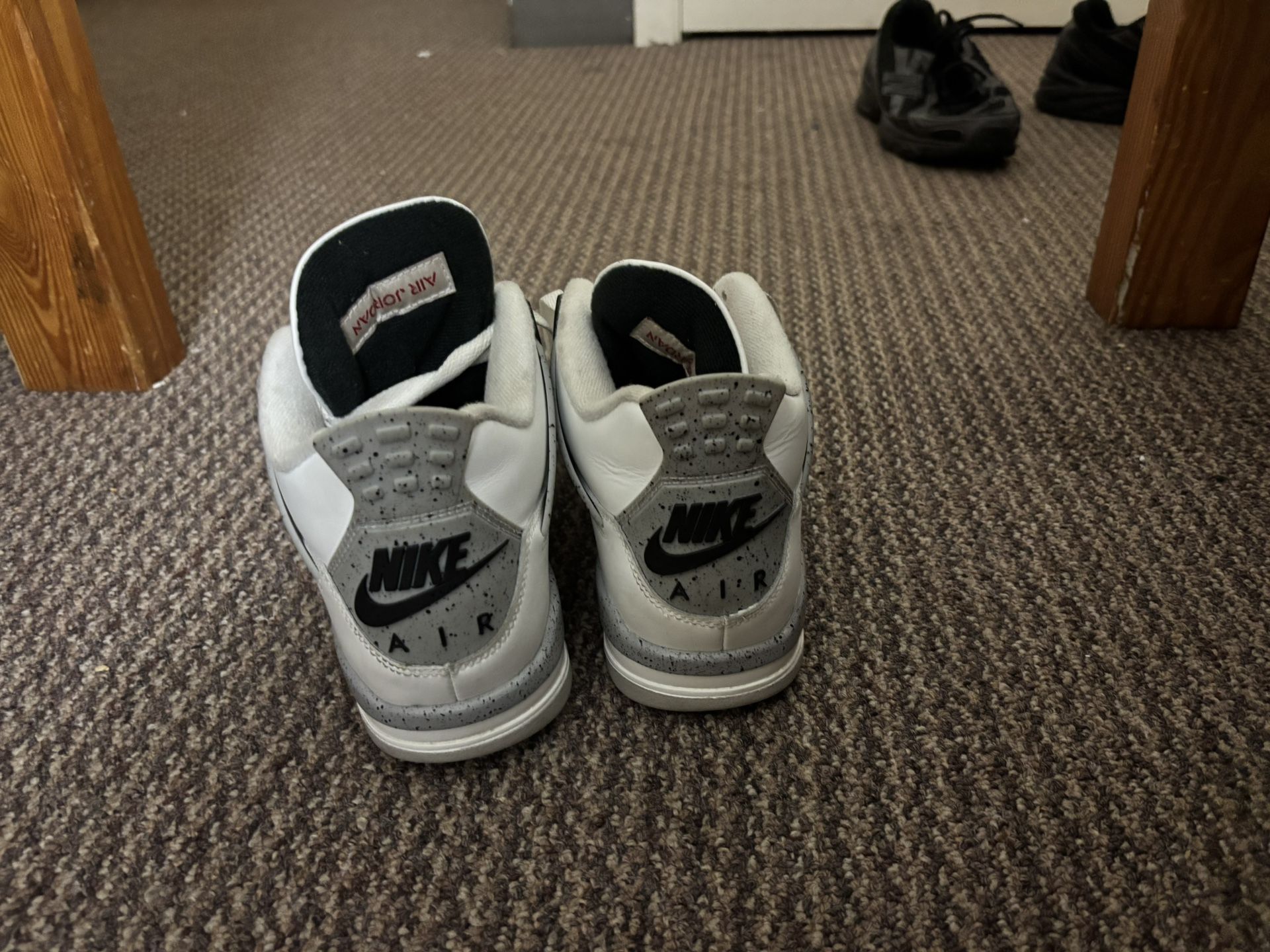 Jordan 4 White Cement