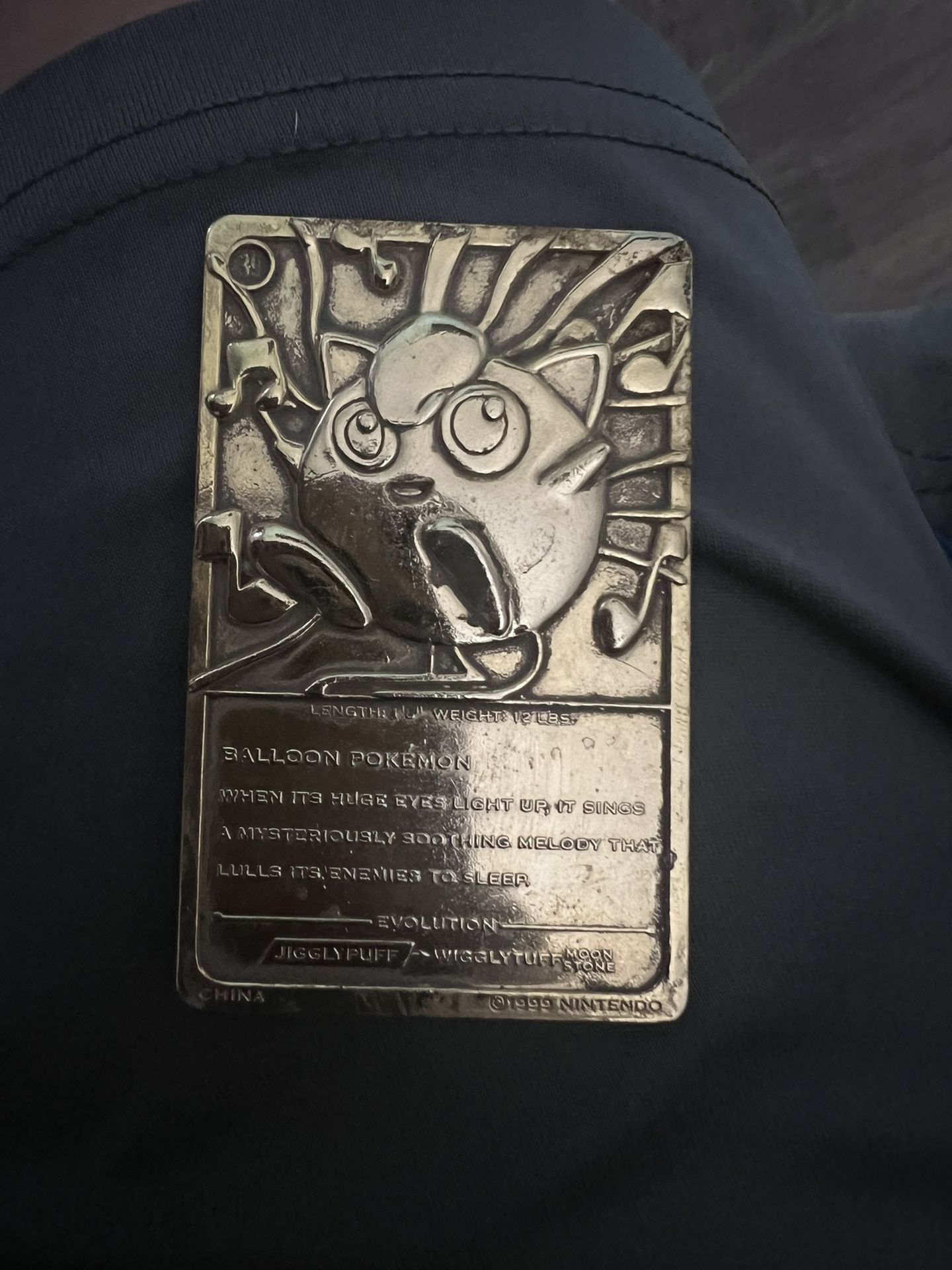 1999 Jigglypuff gold card