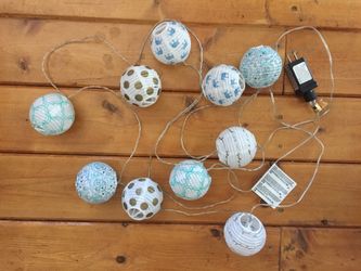 Paper Lantern String Lights