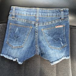 Little Girl Size 8 Hudson Jean Shorts