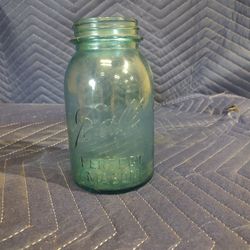 Antique Blue No13 Ball Jar