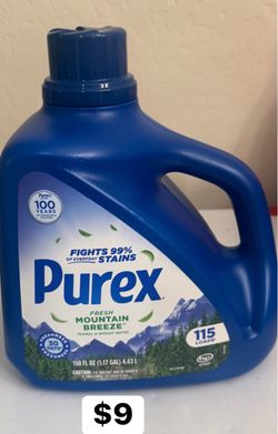 Purex Fresh Mountain Breeze Liquid Detergent 150 oz