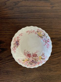 Spode Fairy Dell 5.25 Inch Floral Dessert bowl