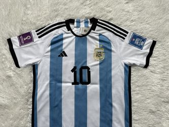 New !! Argentina away jersey World Cup 2022 kit Lionel Messi custom for  Sale in Orlando, FL - OfferUp