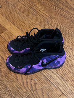 Foamposites Purple Camo
