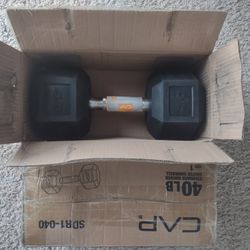 Cap 40lbs. dumbbells (Pair)