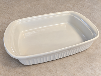 CorningWare French White Heavy Duty Baking Dish – 13 × 9