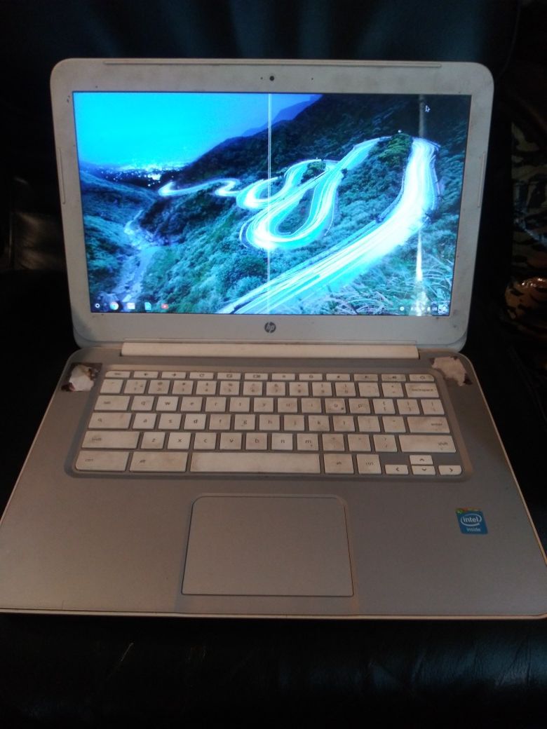 HP chrombook laptop