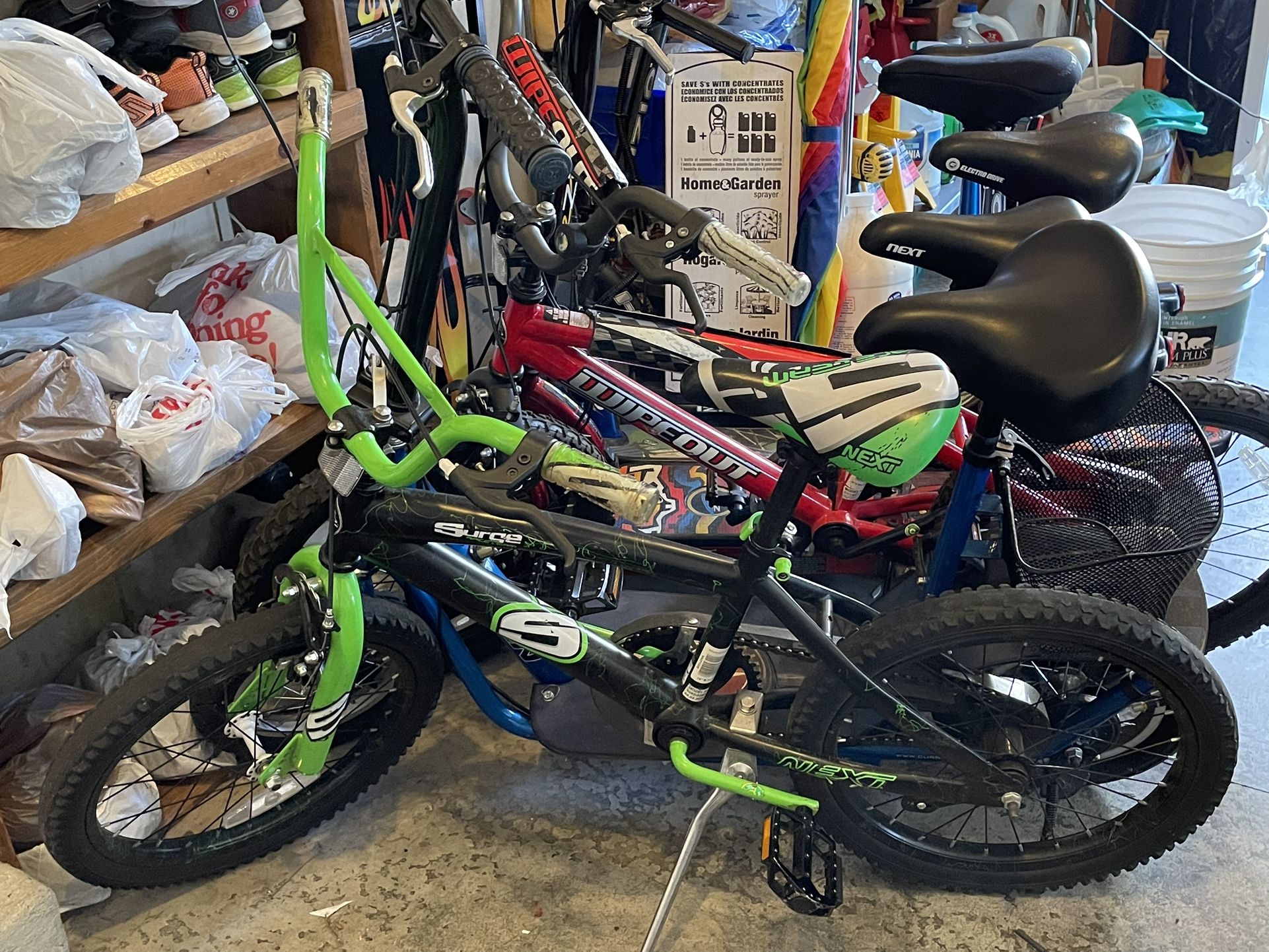 Green Beautiful Bike