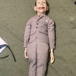 Pee wee Herman ventriloquist