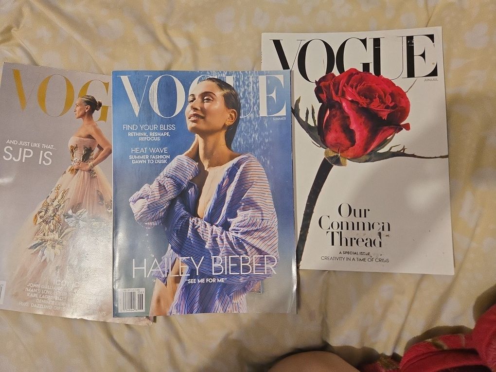 Vogue magazines