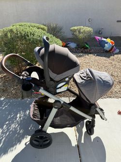 Graco Modes Nest2Grow Travel System + Bassinet, Infant Car Seat & Base