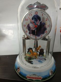 Gone With The Wind Anniversary Clock $20
