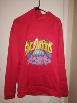 Rick And Morty Backwoods Red Hoodie Size 2x Just 6 Dollars Cash Only Pick Up Only 