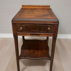 Vintage Wooden Side Table