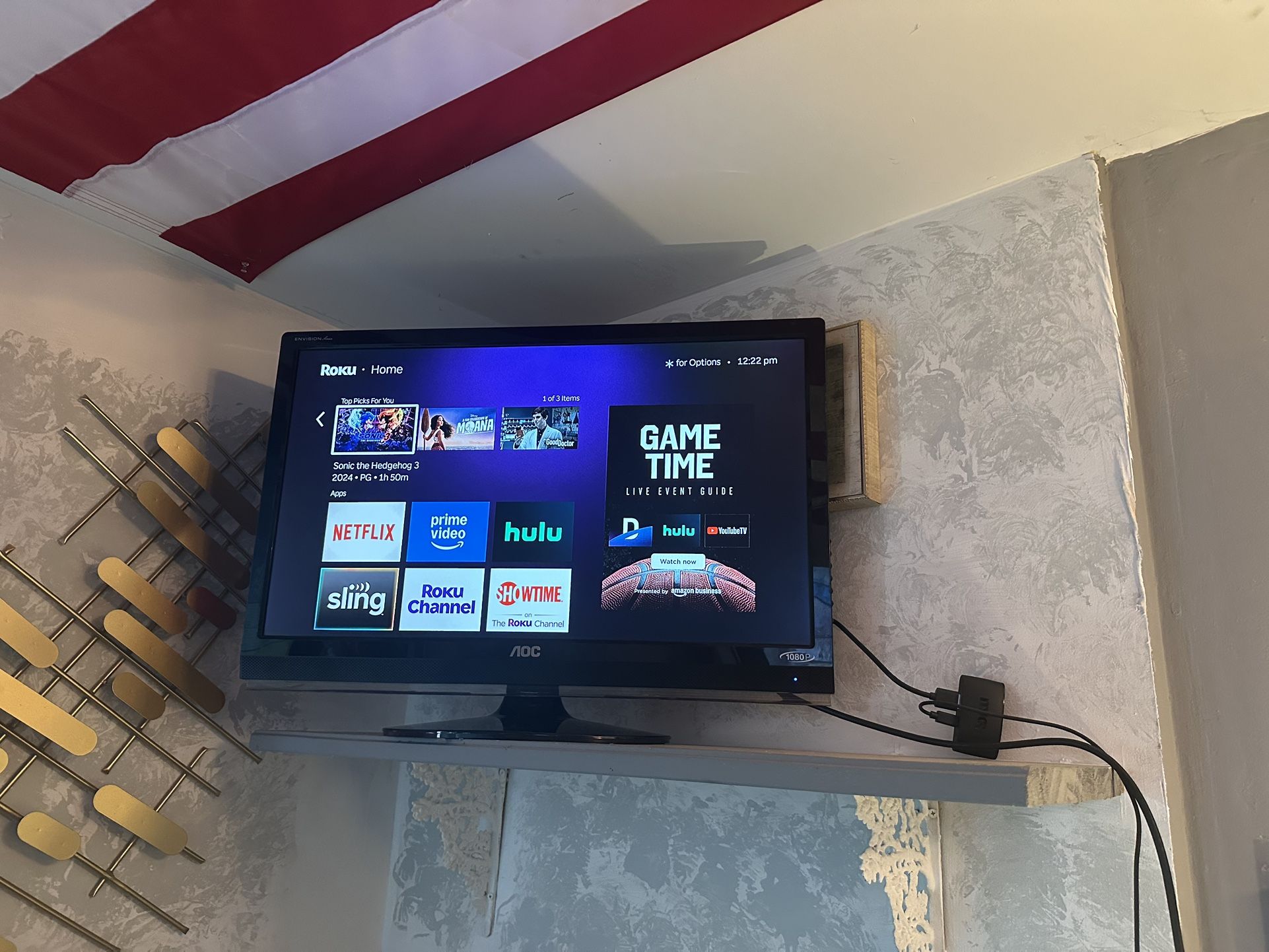 AOC TV 32 Inch With Smart TV Component Streamer