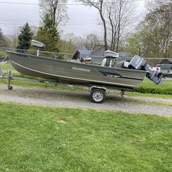 16 Foot Pro Bass Fishing Boat.