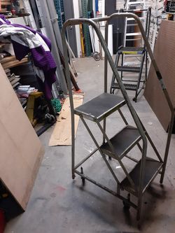 Escalera de metal