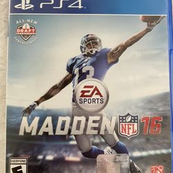 Madden NFL 16 And 17 PS4